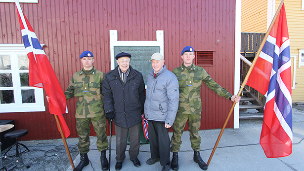 Nyhetsklipp: Markerte veterandagen - 8/5-2014