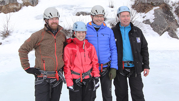 Nyhetsklipp: Ordførere i isklatrerduell - 03/03-2014