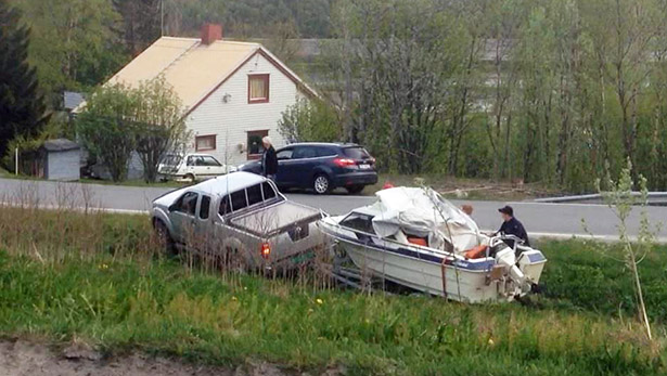 Nyhetsklipp: Redningsaksjon av båt - 01/06-2014